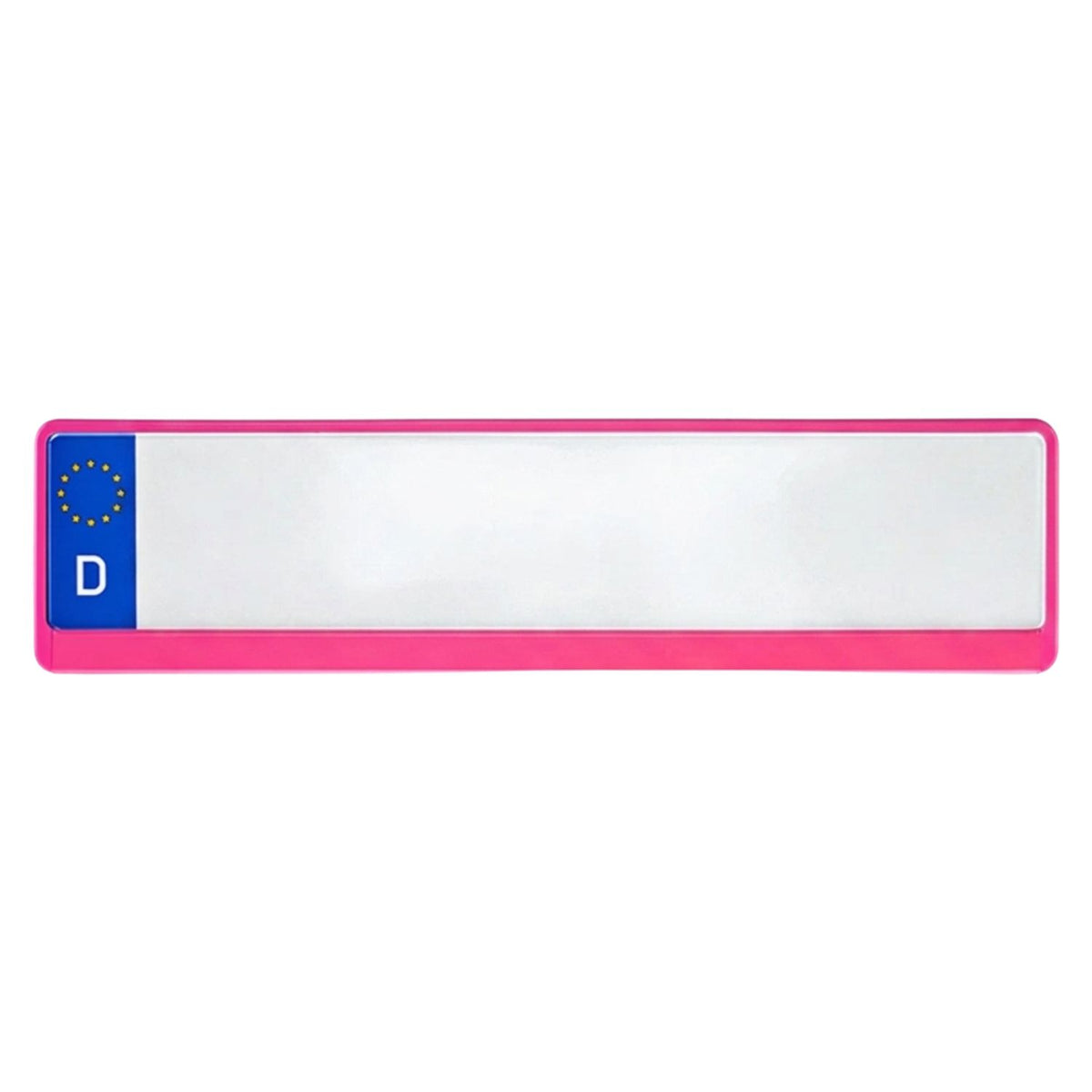 Kennzeichenhalter Pink